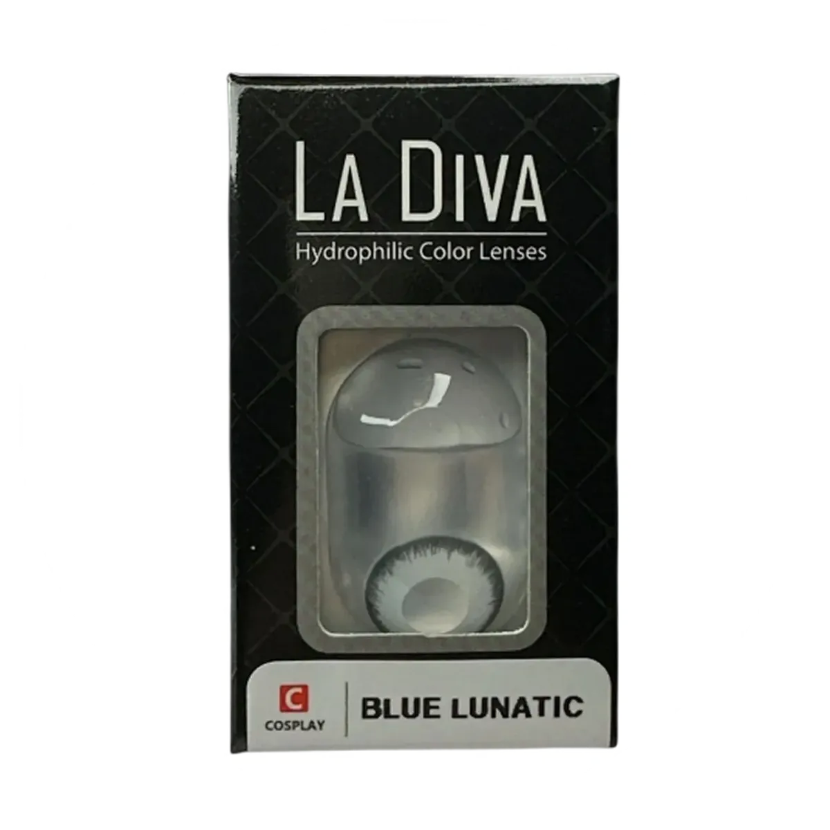 La Diva Blue Lunatic Contact Lenses | Cobra Smoke Shop
