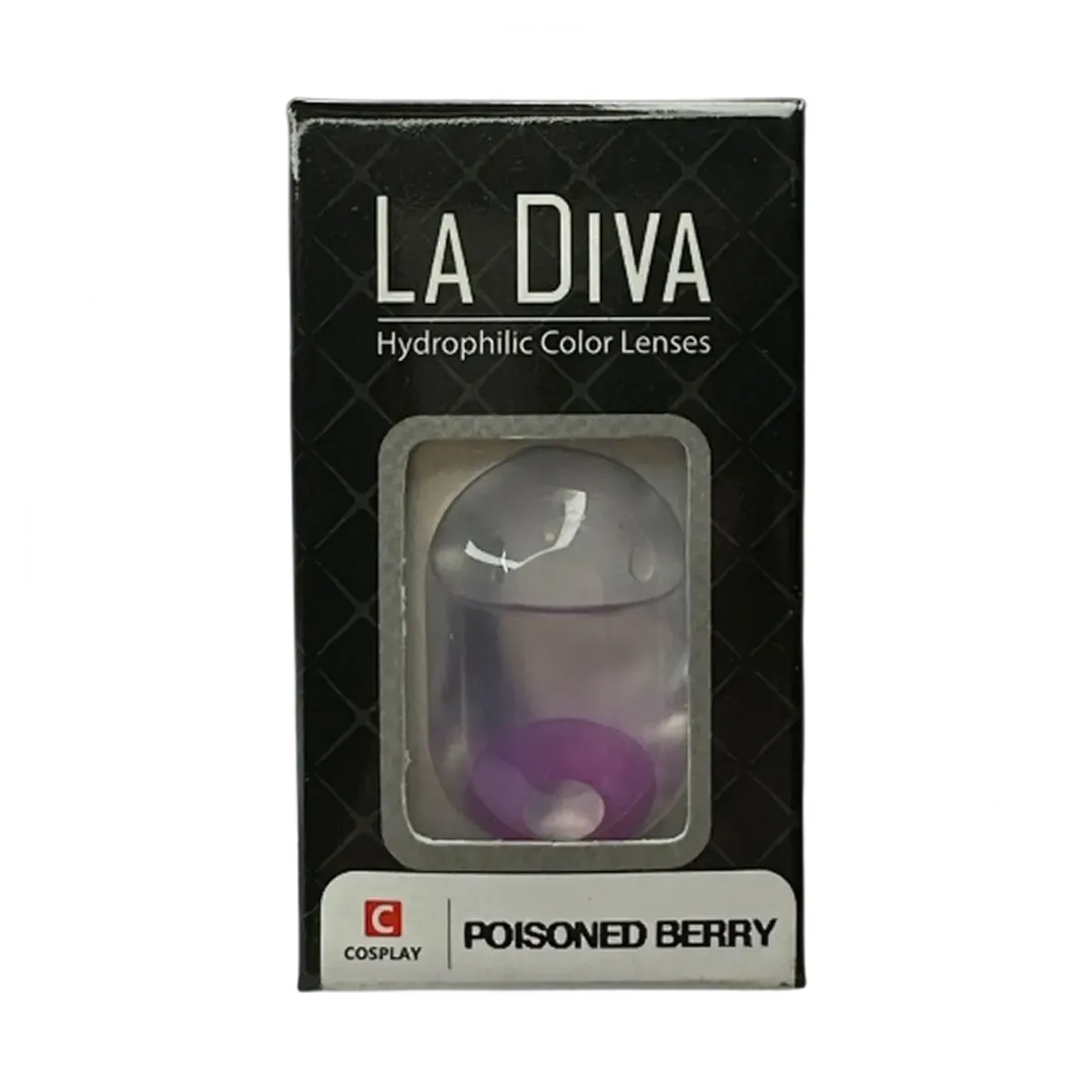 La Diva Poisoned Berry Contact Lenses | Cobra Smoke Shop