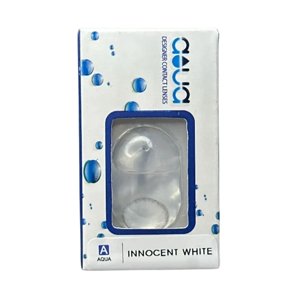 Aqua Innocent White Contact Lenses | Cobra Smoke Shop