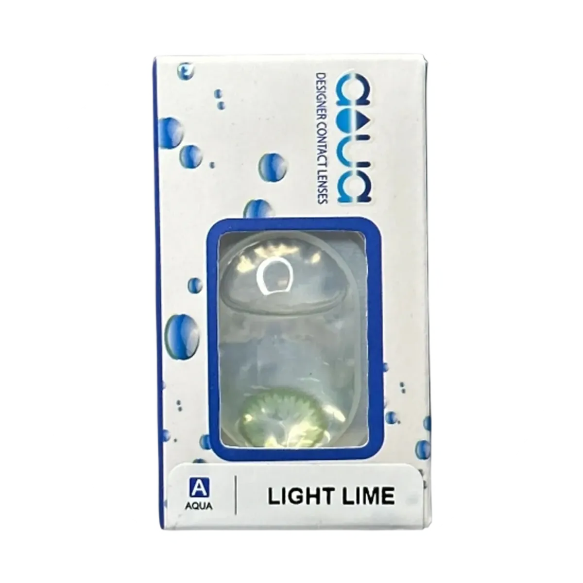 Aqua Light Lime Contact Lenses | Cobra Smoke Shop