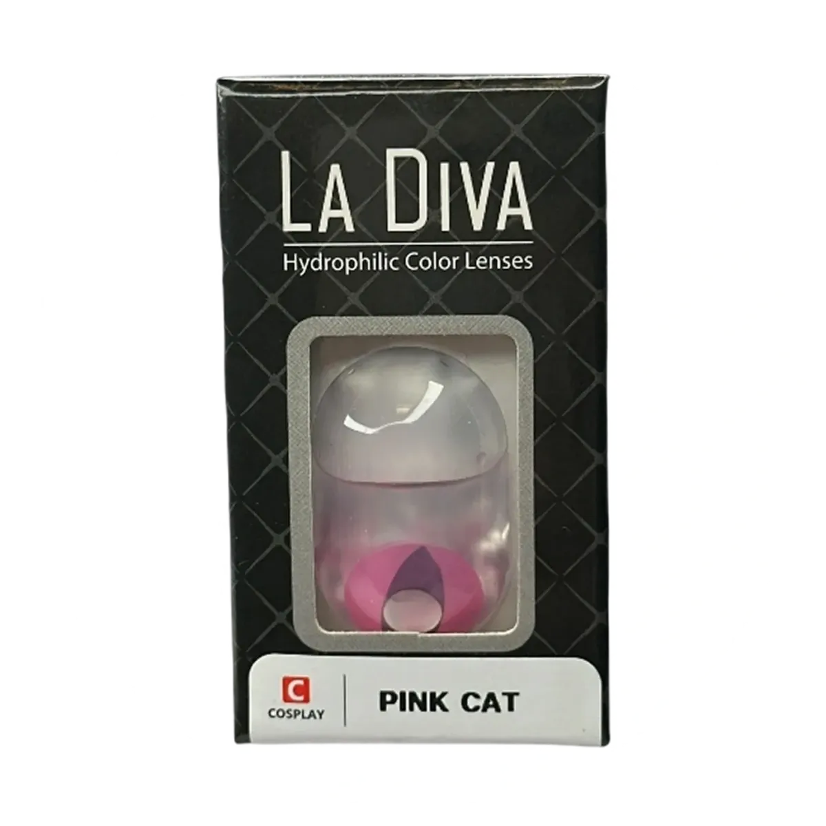 La  Diva Pink Cat Contact Lenses | Cobra Smoke Shop