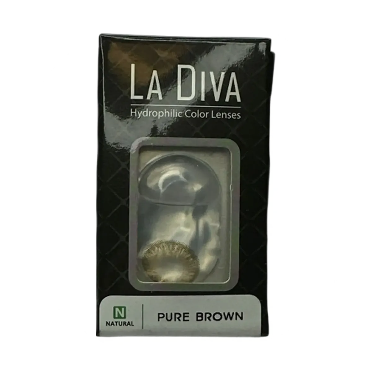 La Diva Pure Brown Contact Lenses | Cobra Smoke Shop