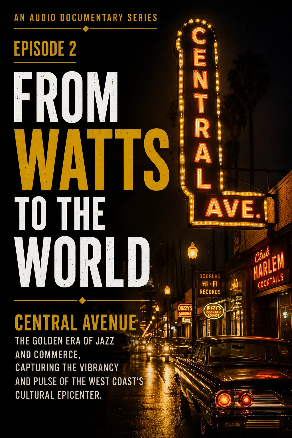Historical archive photograph for Central Avenue episode