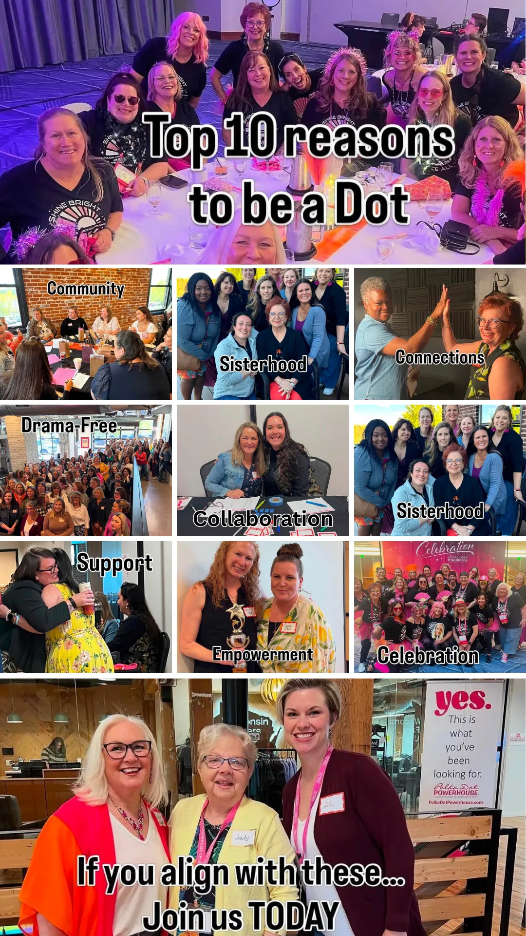 Top 10 Reasons to Join Polka Dot Powerhouse - Eau Claire, WI 