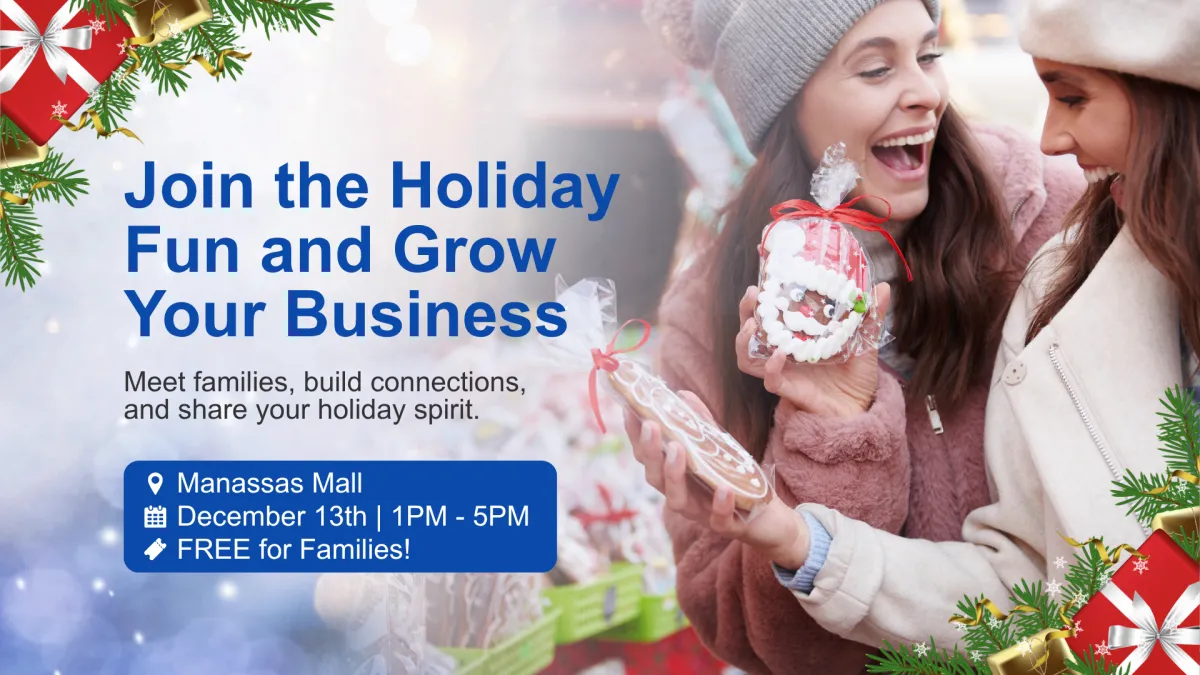 Join the Holiday Fun event at Manassas Mall, showcasing festive cookies and family connections, promoting community and business growth.