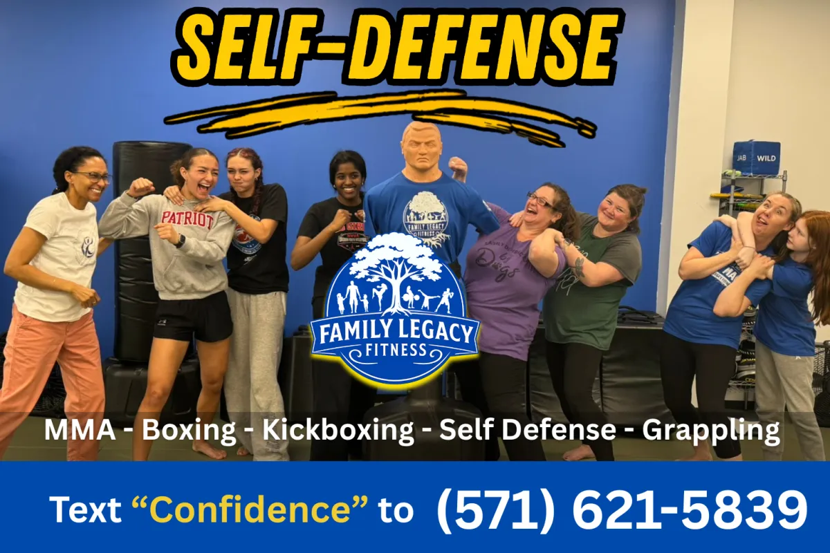 Self Defense for Teens in Manassas Va Family Legacy Fitness & Martial Arts