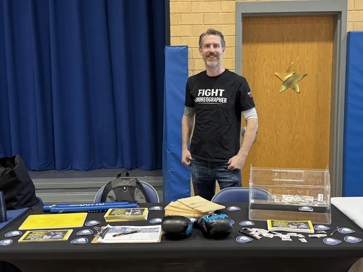 Tim Rook, Family Legacy Fitness supporting the Veterans Resource Fair in Manassas Virginia