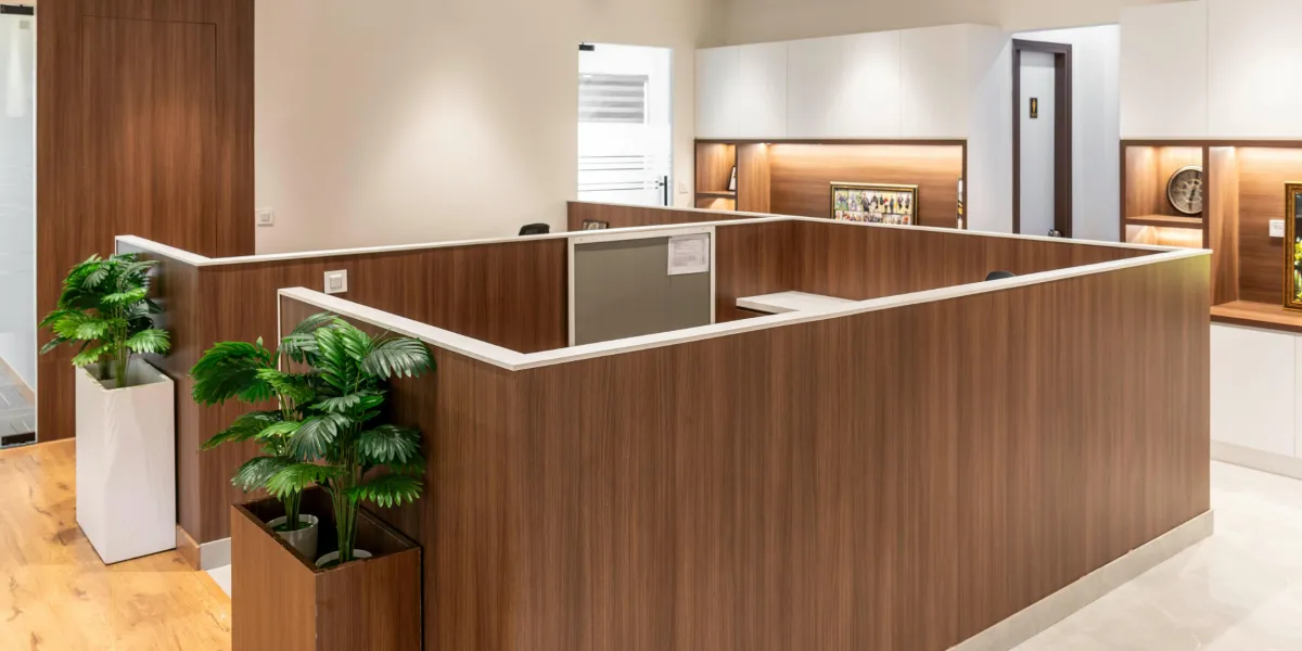 commercial remodeling with modern office space open layout and updated finishes in lebanon oregon and surrounding areas