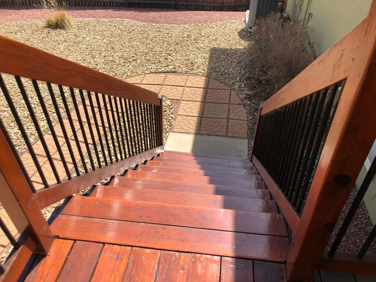 Deck Painting Action Painting & Remodeling Colorado Springs