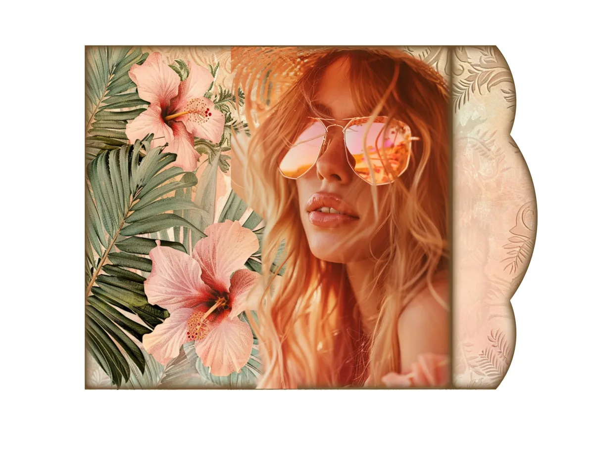 A Pink Flamingo Sunset Folio Set Workshop Bonuses