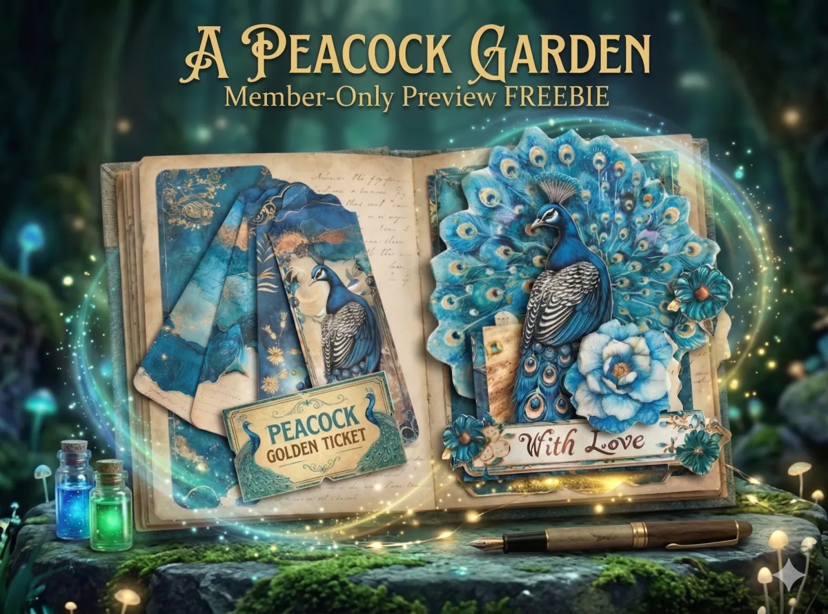 A Peacock Garden Member Only Preview Freebie