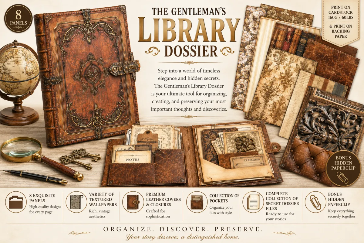 A Gentleman’s Library The Dossier