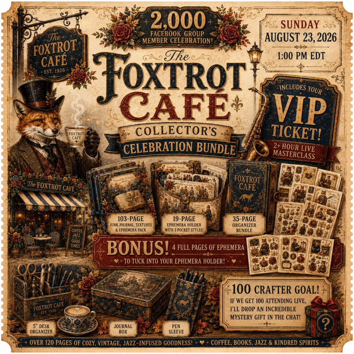 Foxtrot Cafe VIP Bonuses