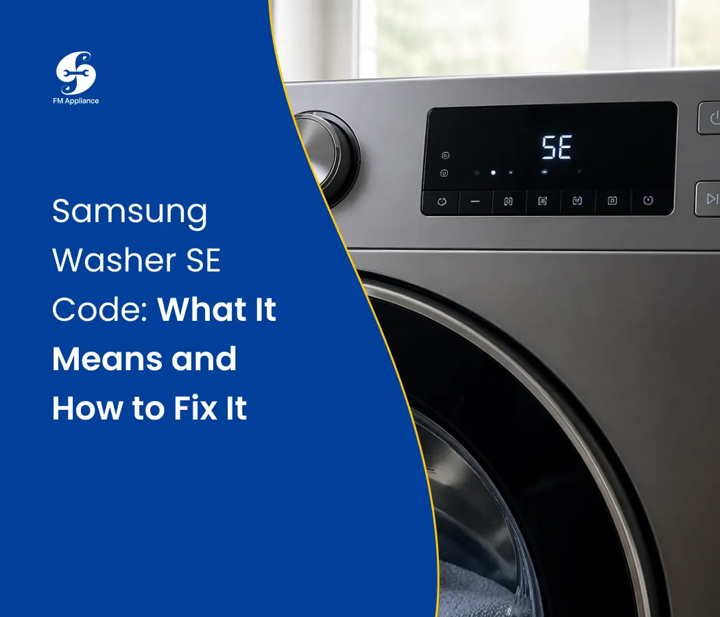  Samsung Washer SE Code: What It Means and How to Fix It 