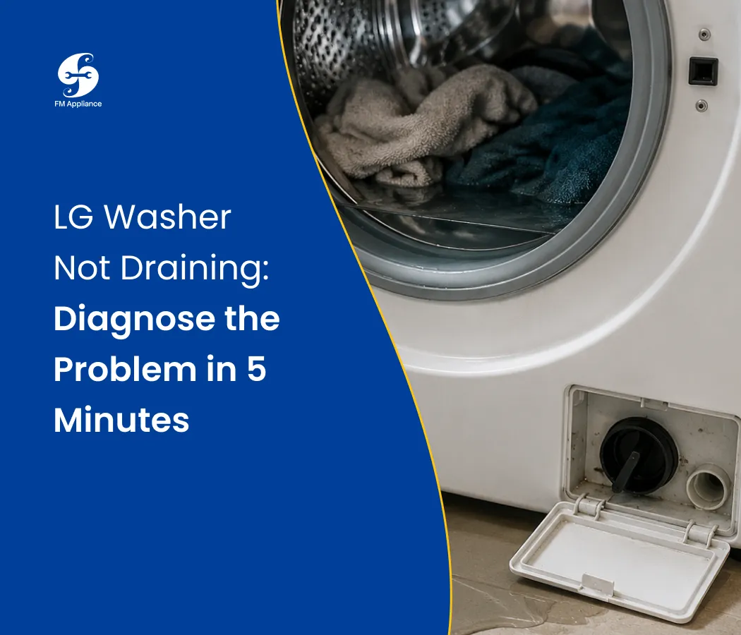 lg washer not draining