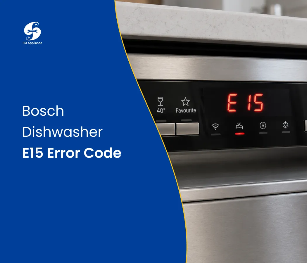 bosch dishwasher e15