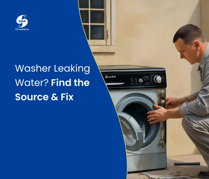 washer leaking water
