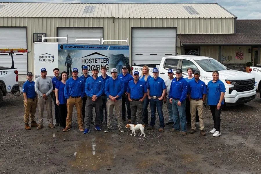 Hostetler Roofing Crew