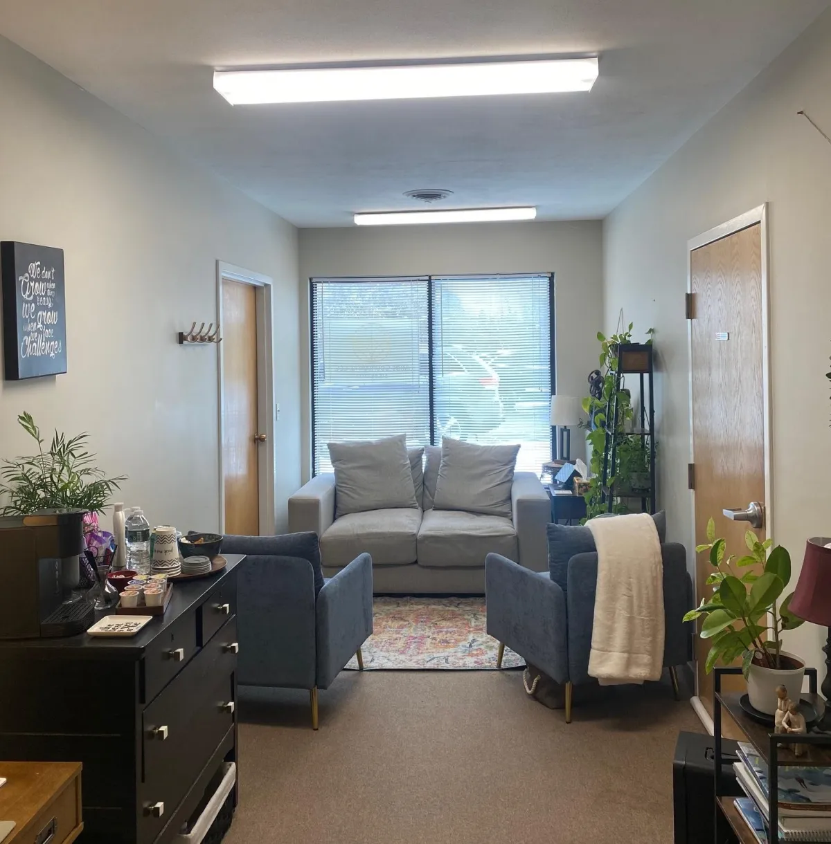 Syracuse therapy office waiting room - Alliance Counseling, LCSW, PLLC