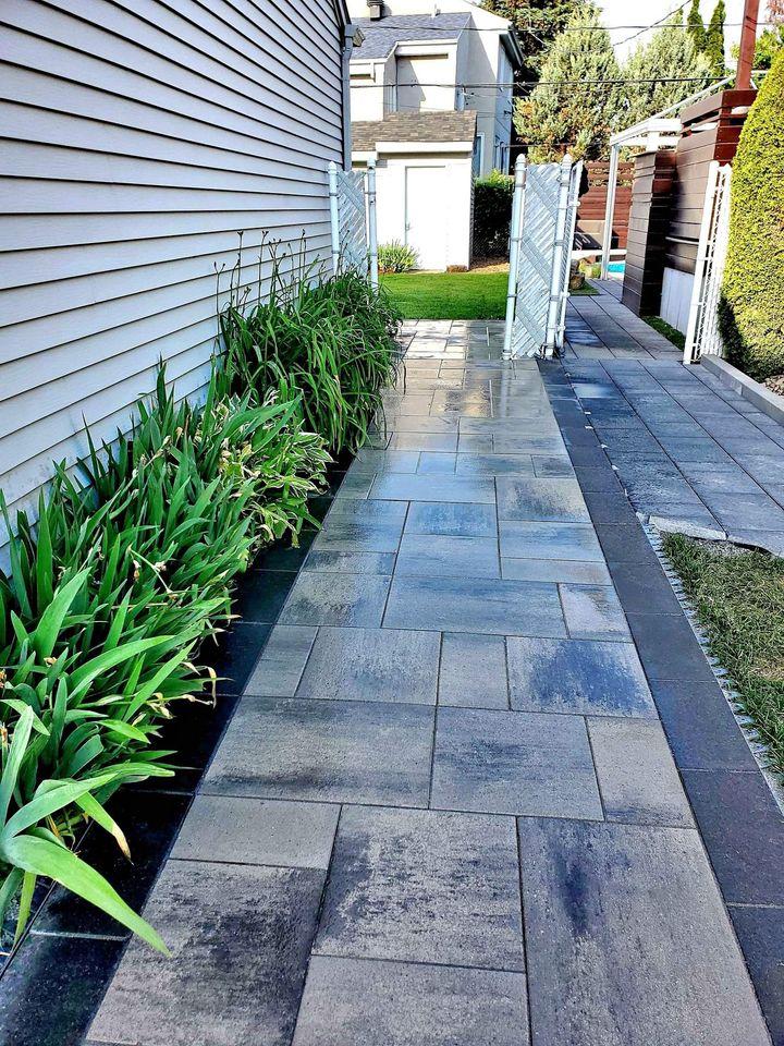 Installation de pavé dans le grand montréal. Service fiable et pas cher.