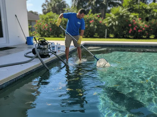 South Tampa, FL Green Pool Cleanup