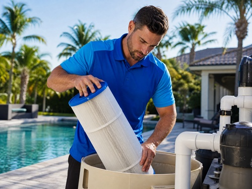Pool Filter Service in Tampa, FL