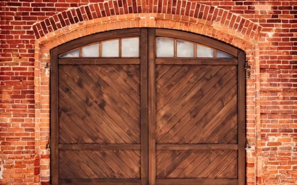 Hutto Garage Doors provides and sells wooden garage doors.