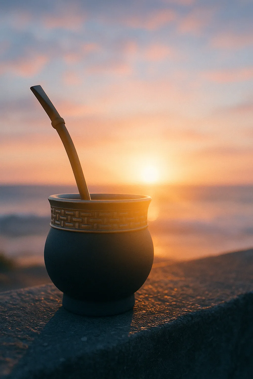 Vessel glowing in golden light at sunrise, representing the alchemical shift from pressure to personal power.