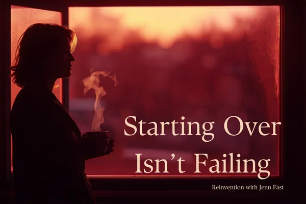 Starting Over Isn't Failing: What Betting on Yourself Really Costs