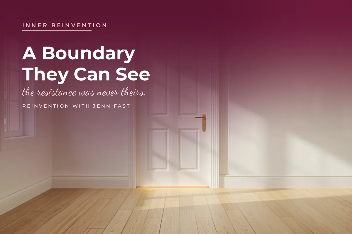 A Boundary They Can See