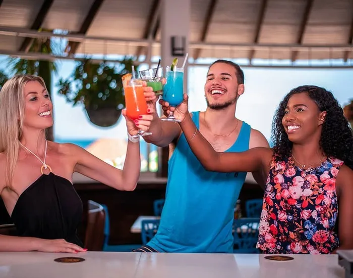 Happy Hour at the Bar in St. Thomas