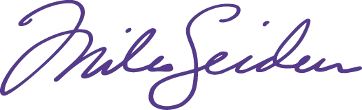 Miles Seiden signature