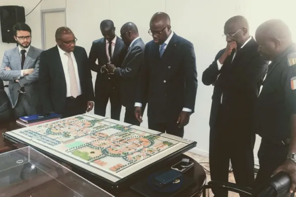 Working with the ministry of Defense Ivory Coast