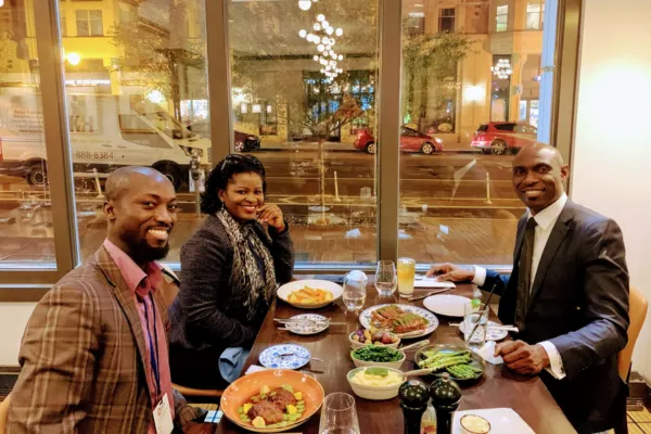 A great meet with senator Amina Gerba