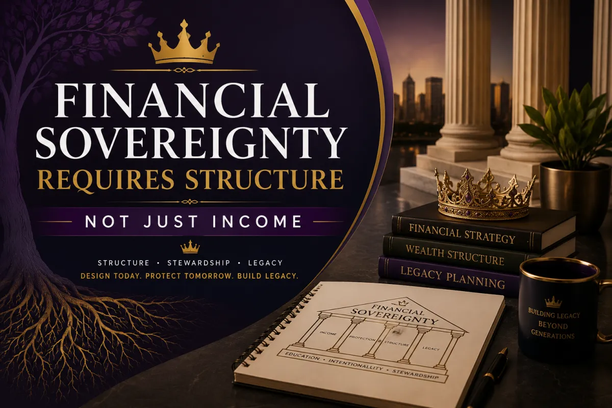 Why Financial Sovereignty Requires Structure — Not Just Income