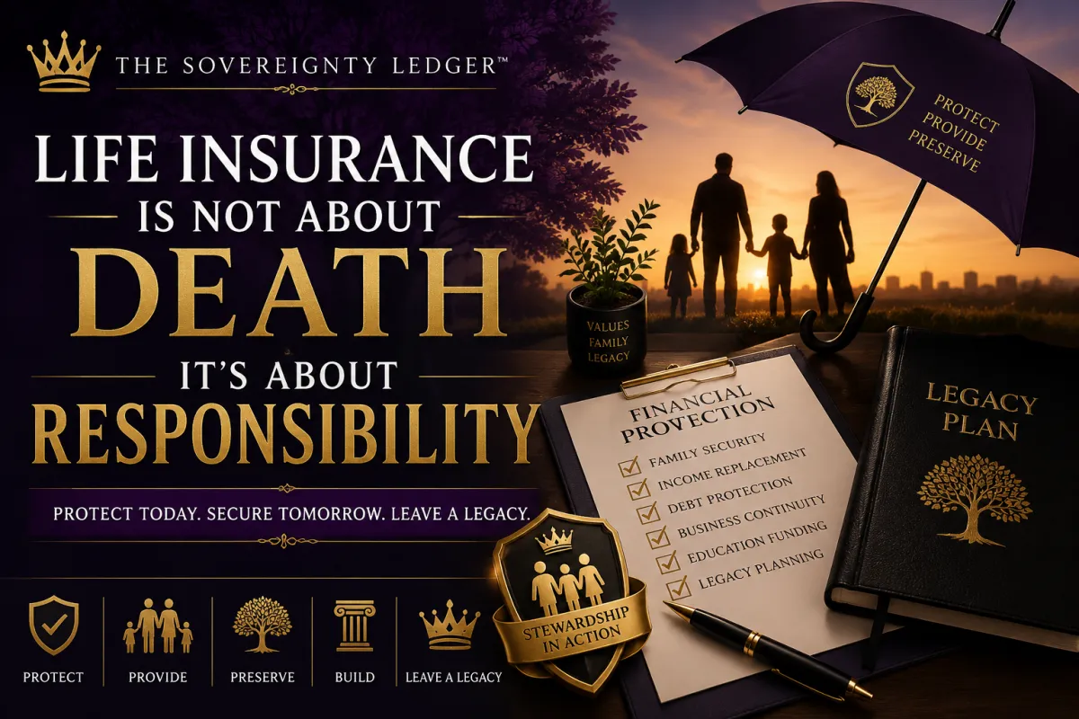 Life Insurance Is Not About Death, It's About Responsibility