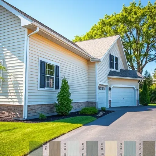 Freshly installed high-quality siding on a modern home in Bloomingdale Illinois with detailed texture and seamless fit