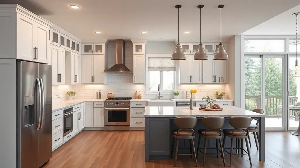 Energy-Efficient Kitchen Renovations projects in Bloomingdale IL showcasing modern design and sustainability features