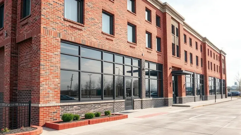 Commercial construction projects in Bloomingdale IL showcasing modern buildings and ongoing development activities