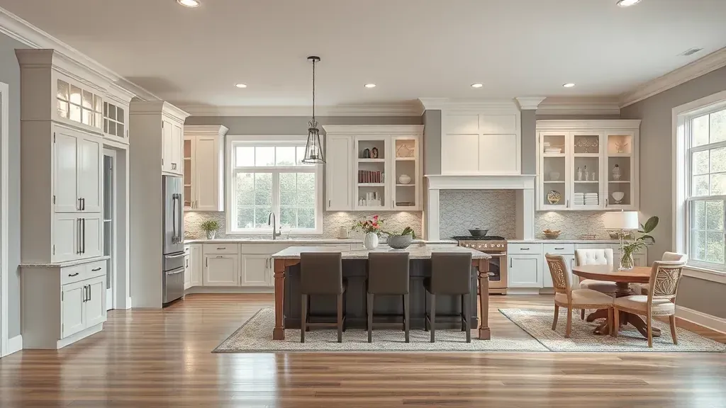 Home Remodeling in South Barrington, IL showcasing modern design and elegant finishes.