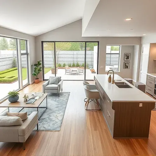 Home remodeling project completed in Bloomingdale IL showcasing modern design elements and stylish finishes.