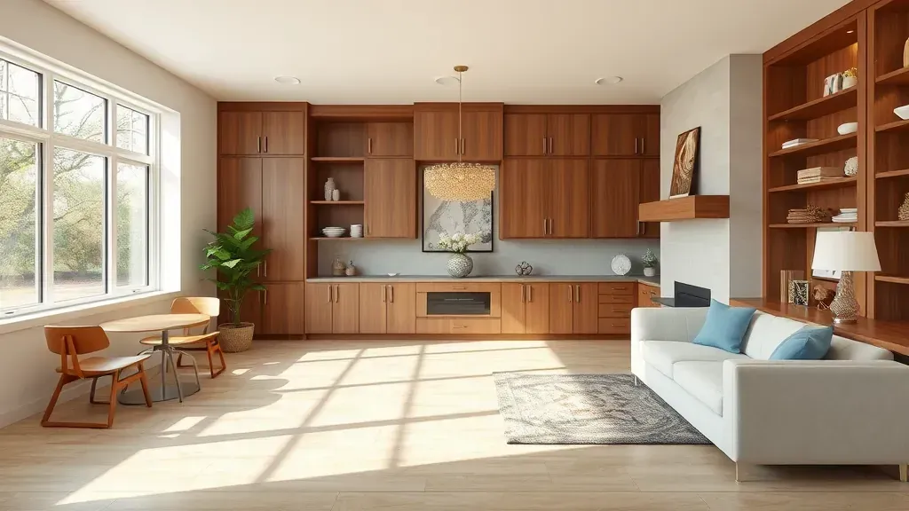 Home Remodeling in Arlington Heights, IL showcasing a modern kitchen renovation and stylish interior design.