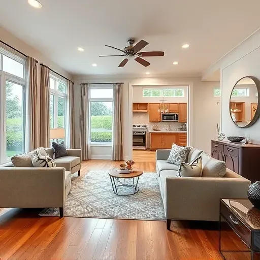 Beautifully remodeled home interior in Bloomingdale, IL showcasing modern design and elegant decor.