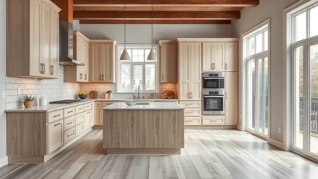 Kitchen Flooring Installation projects in Bloomingdale IL showcasing various styles and finishes for homes