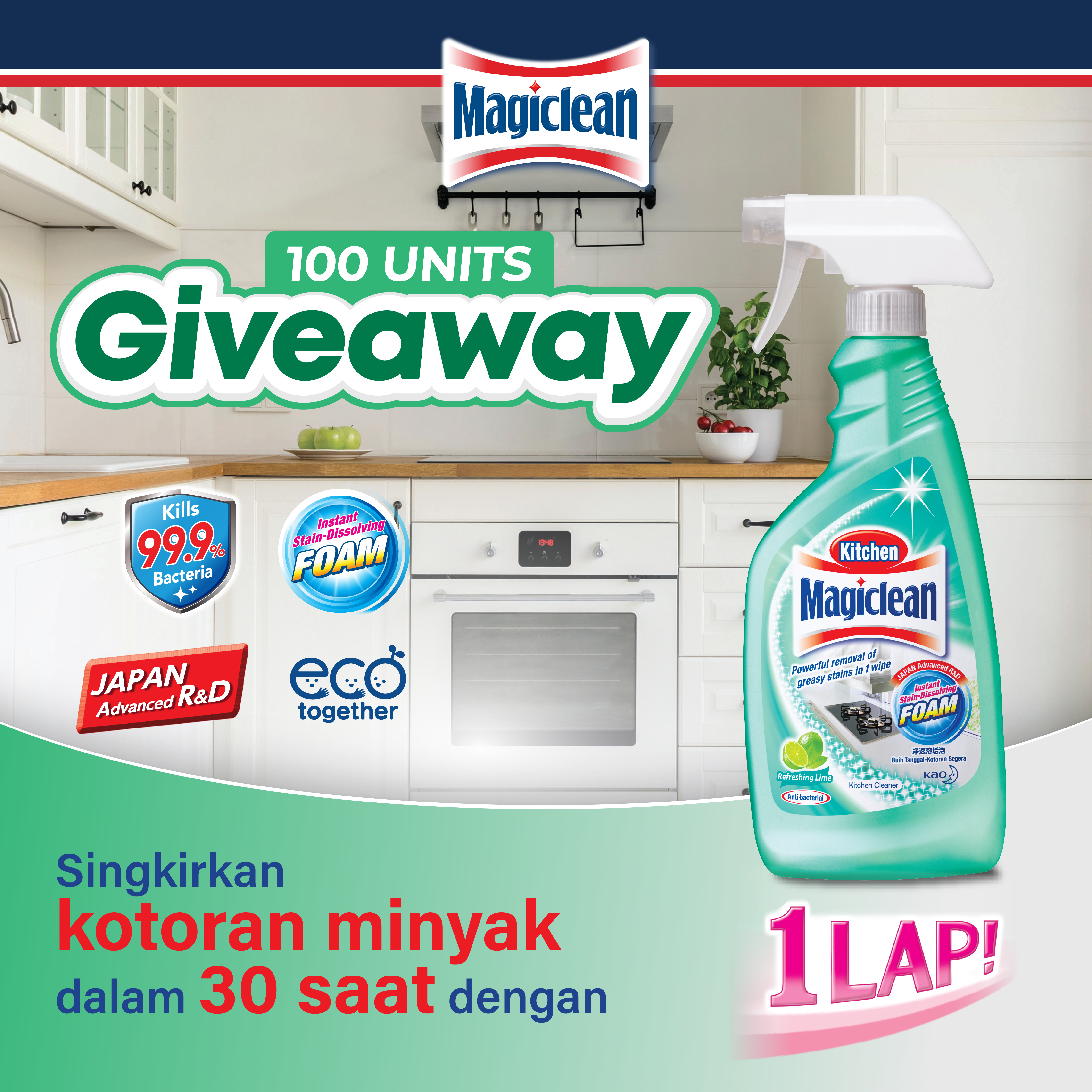 Magiclean Kitchen Cleaner 2026