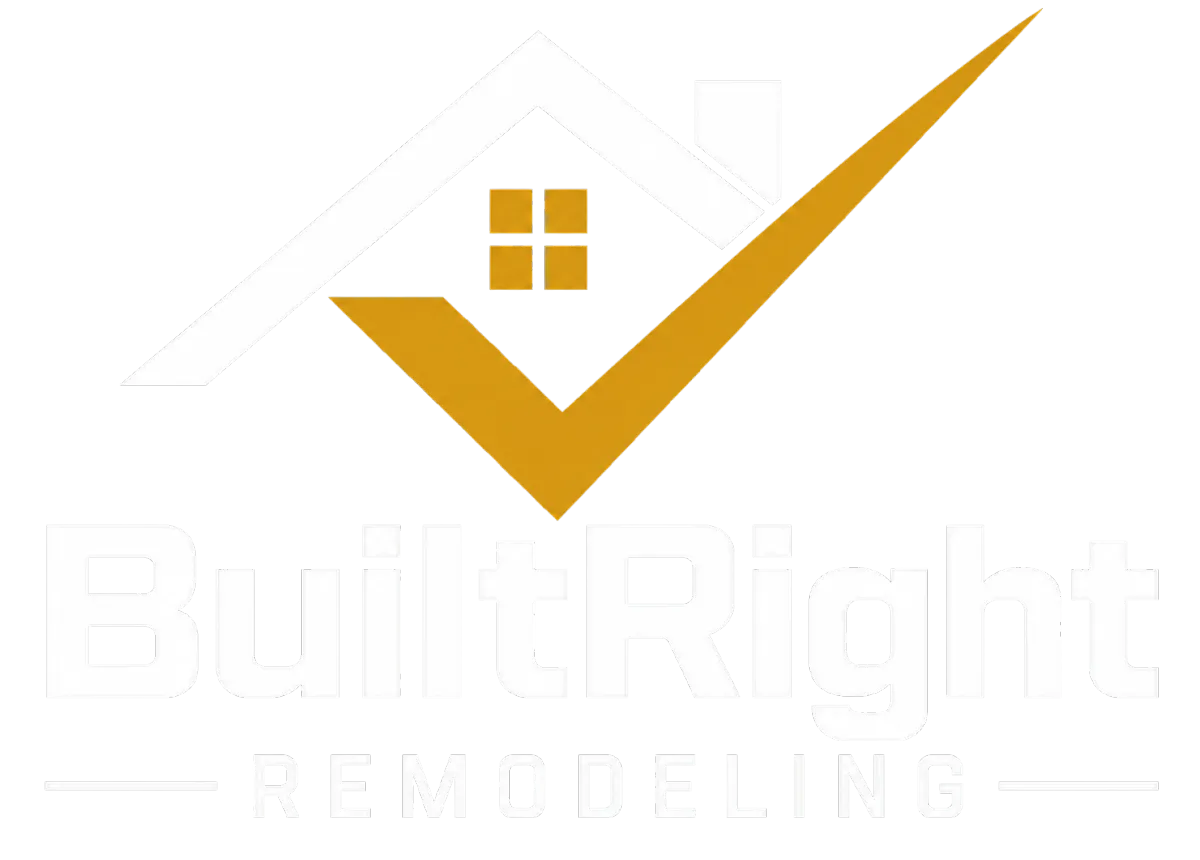 Built Right Remodeling Logo for Bathroom Remodeling Company Near Worcester Massachusetts