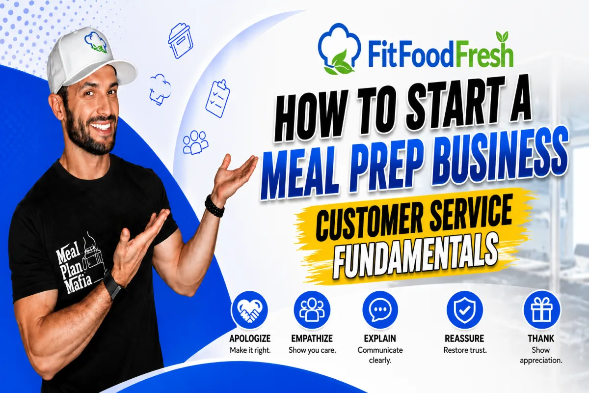 How To Start A Meal Prep Business - Customer Service Fundamentals