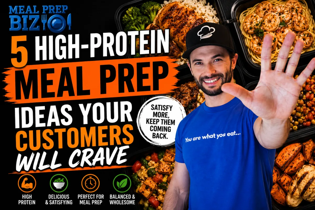 5 High-Protein Meal Prep Ideas Your Customers Will Crave