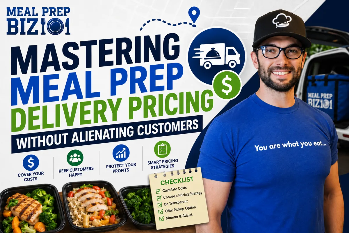 Mastering Meal Prep Delivery Pricing Without Alienating Customers