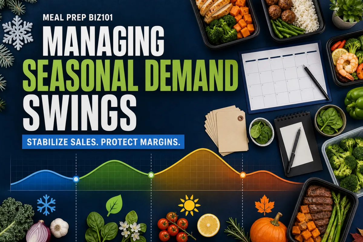 How to Manage Seasonal Demand in Your Meal Prep Business